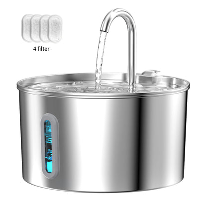 Avyrn ClearFlow™ — 2.2L Filtered Automatic Pet Fountain
