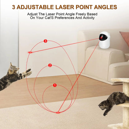 Avyrn SpinChase™ — Auto-Rotating Laser Pet Toy