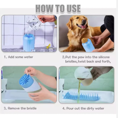 Avyrn PawRinse™ — Portable Silicone Paw Cleaning Cup
