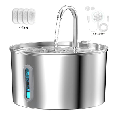 Avyrn ClearFlow™ — 2.2L Filtered Automatic Pet Fountain